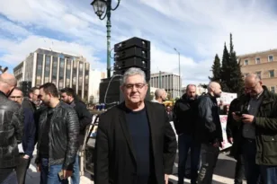 Κουτσούμπας από Σύνταγμα: «Οι εργαζόμενοι απορρίπτουν το νομοσχέδιο για τις Συλλογικές Συμβάσεις»