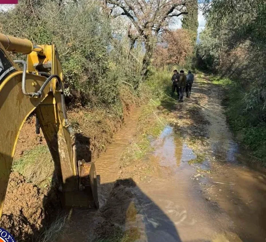 Η κακοκαιρία πλήγωσε την ορεινή Αχαΐα: Πλημμύρες, καθιζήσεις και ζημιές στο οδικό δίκτυο ΦΩΤΟ