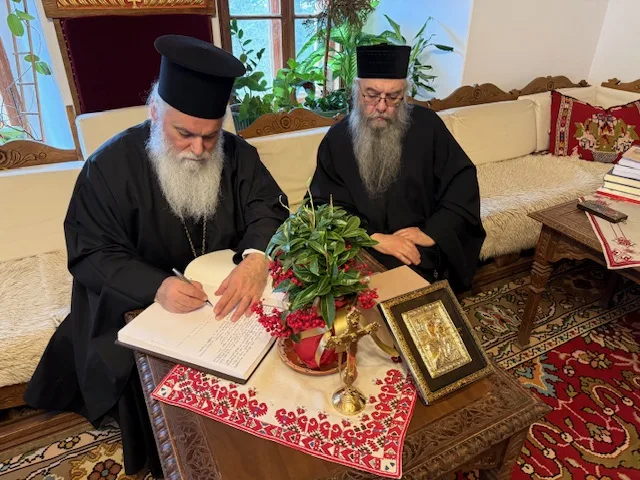 Η επίσκεψη και οι επαφές Ιερώνυμου στη Σόφια ΦΩΤΟ