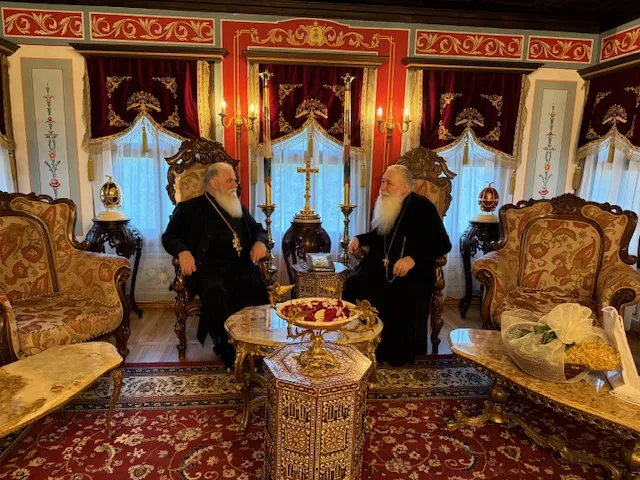 Η επίσκεψη και οι επαφές Ιερώνυμου στη Σόφια ΦΩΤΟ