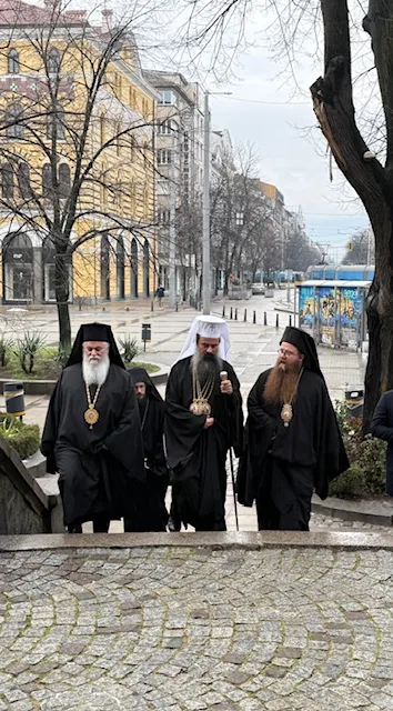 Η επίσκεψη και οι επαφές Ιερώνυμου στη Σόφια ΦΩΤΟ