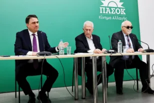 Αχαΐα: Επανασυσπείρωση στο ΠΑΣΟΚ με Αλαχιώτη, Παπαθεοδώρου και Σακελλίωνα