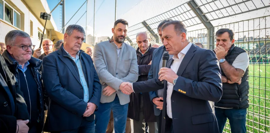 Π. Λυκούδης στον Peloponissos FM: «Αναβαθμίζονται οι αθλητικές εγκαταστάσεις στην Αχαΐα»