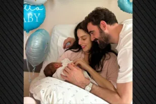 O Νίκος Πολυδερόπουλος έγινε πατέρας για πρώτη φορά