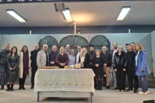 Η κοπή πίτας της ΣΑΕΚ Αιγίου ΦΩΤΟ