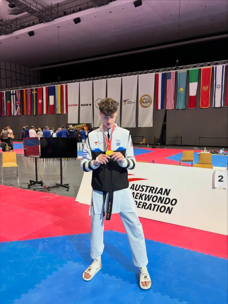 Χρυσός θρίαμβος για την Πάτρα σε διεθνές πρωτάθλημα Taekwondo