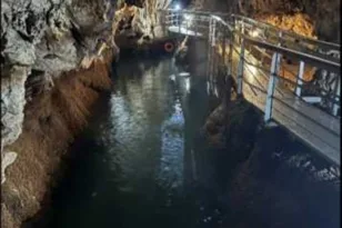 Αχαΐα: Γεμίζουν σταδιακά οι λίμνες στο σπήλαιο των Λιμνών στα Καλάβρυτα