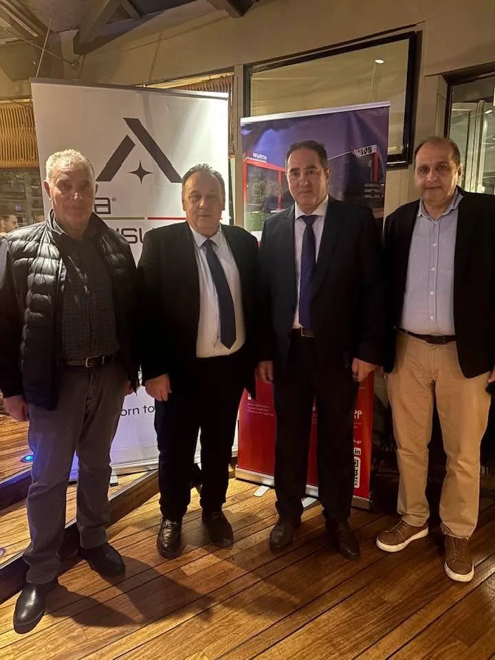 Συγκέντρωση με μηνύματα για τον κλάδο: Η κοπή πίτας των μεταλλοβιοτεχνών Αχαΐας στην Πάτρα ΦΩΤΟ