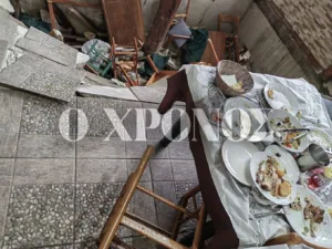 Κατέρρευσε στη Ροδόπη το πάτωμα ταβέρνας! ΦΩΤΟ