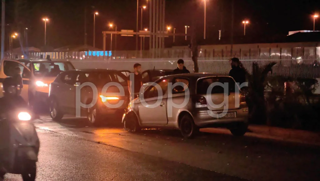 Πάτρα: Καραμπόλα τριών οχημάτων στην Ακτή Δυμαίων ΦΩΤΟ ΒΙΝΤΕΟ