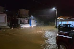 Κακοκαιρία: Πλημμύρες σε Χίο και Κρήτη