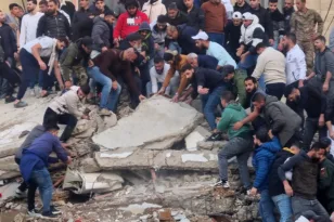 Λίβανος: Κατέρρευσε κτίριο και πλάκωσε τρεις ανθρώπους – Βγήκαν ζωντανοί ΒΙΝΤΕΟ