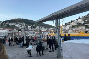 Ύδρα: Το λιμάνι κεντρική σκηνή για τα γυρίσματα της ταινίας του Μπραντ Πιτ