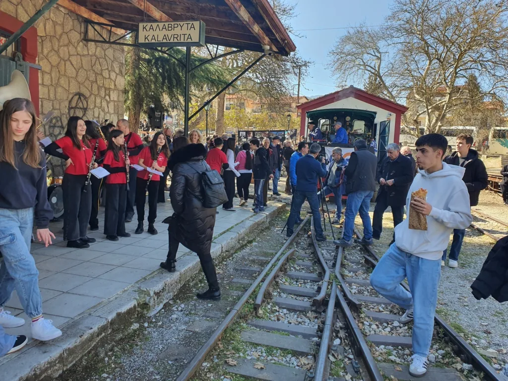 Γιορτή σήμερα στον Σταθμό Καλαβρύτων για τα 130 χρόνια του Οδοντωτού - Το μήνυμα και η διεκδίκηση