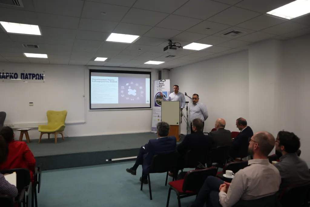 Επίσκεψη του Ελληνικού Κέντρου Αμυντικής Καινοτομίας (ΕΛΚΑΚ) στο Επιστημονικό Πάρκο Πατρών και υπογραφή Μνημονίου Συνεργασίας