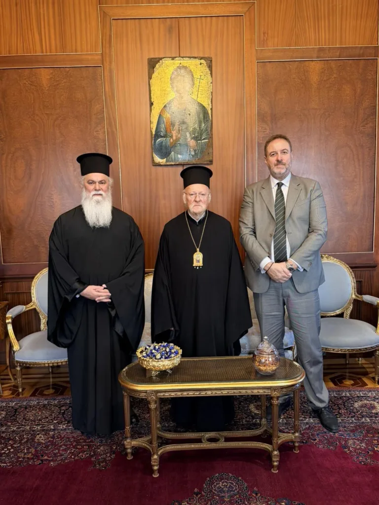 Ο Μητροπολίτης Καλαβρύτων και Αιγιαλείας Ιερώνυμος στην Κωνσταντινούπολη - Επισκέφθηκε τον Οικουμενικό Πατριάρχη Βαρθολομαίο