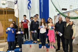 Καλές επιδόσεις και διακρίσεις από τους κολυμβητές του ΝΟΠ