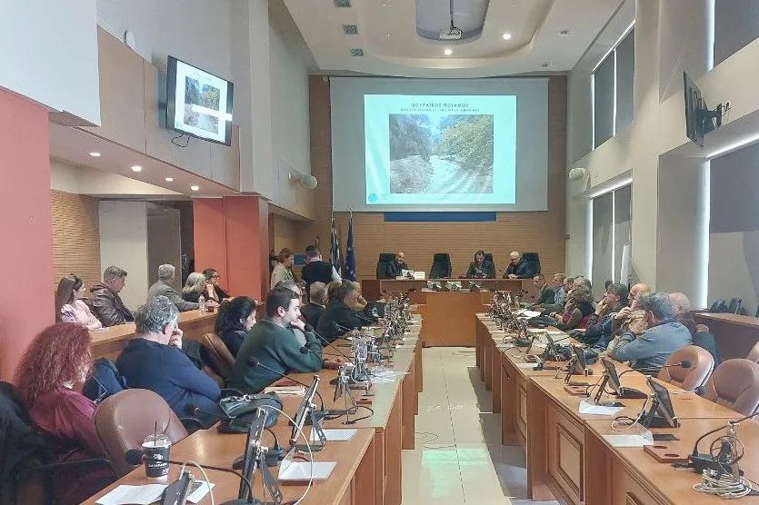 Παρουσιάστηκε η μελέτη οριοθέτησης του ποταμού Βουραϊκού - Προστασία του περιβάλλοντος και αντιπλημμυρική θωράκιση της περιοχής