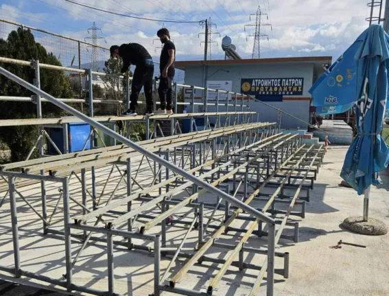 Με ... νέες κερκίδες το ντέρμπι Ατρόμητος - Αχαϊκή