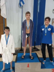 71 μετάλλια για τη ΝΕΠ στο Εαρινό Κύπελλο κολύμβησης