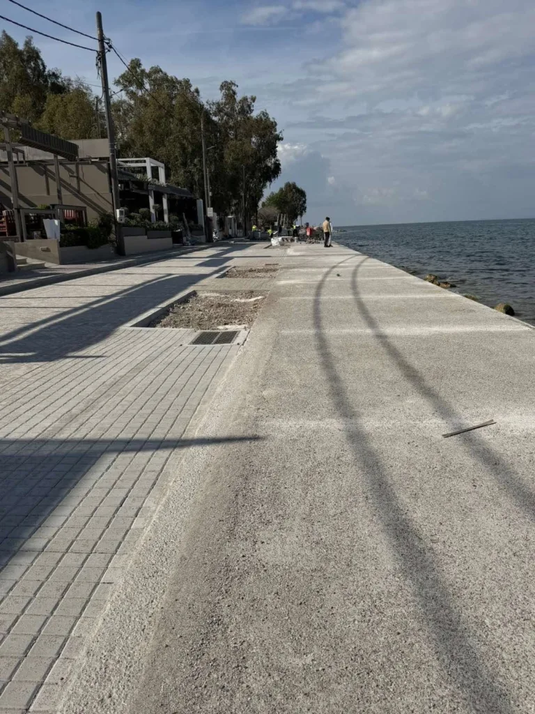 Πάτρα: Στο 80% η αποκατάσταση της παράκτιας ζώνης Ρίου – Αγίου Βασιλείου Πάτρα: Στο 80% η αποκατάσταση της παράκτιας ζώνης Ρίου – Αγίου Βασιλείου