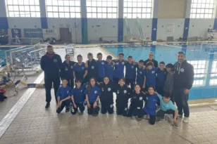 Η μικτή ομάδα πόλο Προ Μίνι της ΝΕΠ νίκησε και τη Ροή