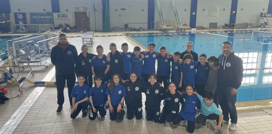 Η μικτή ομάδα πόλο Προ Μίνι της ΝΕΠ νίκησε και τη Ροή