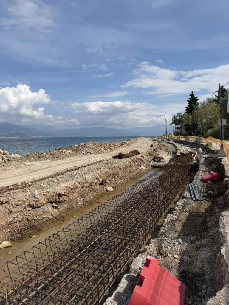 Πάτρα: Στο 80% η αποκατάσταση της παράκτιας ζώνης Ρίου – Αγίου Βασιλείου