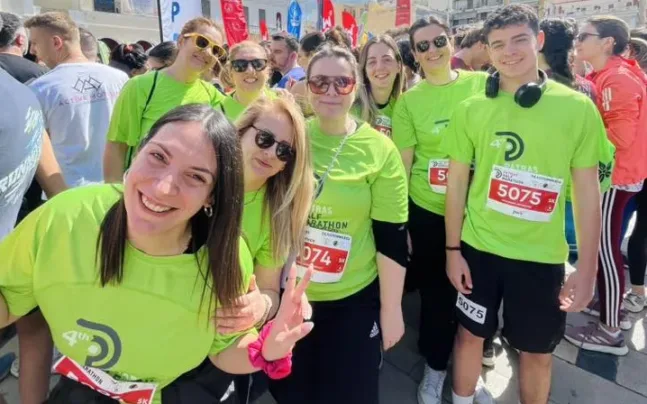 Η ομάδα της Data Consultants στον 4o Patras Half Marathon
