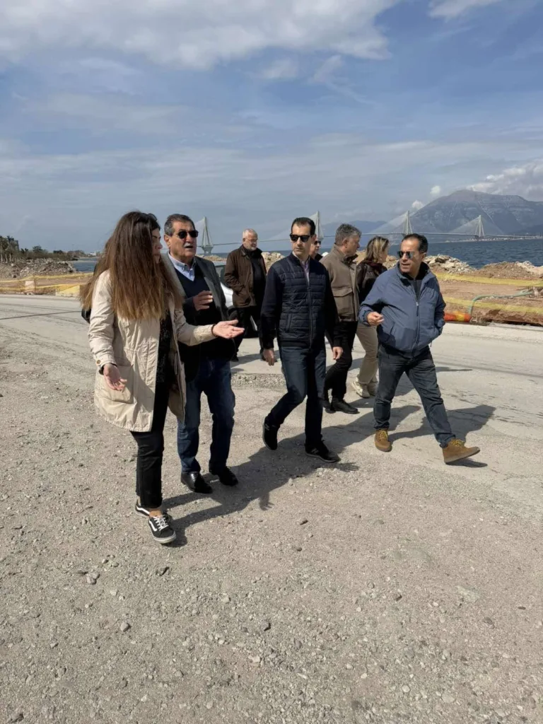 Πάτρα: Στο 80% η αποκατάσταση της παράκτιας ζώνης Ρίου – Αγίου Βασιλείου