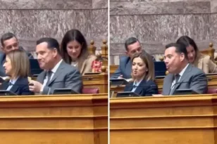 Βουλή: Η Κωνσταντοπούλου ανέβασε στο TikTok το βίντεο με τον Γεωργιάδη να τρώει κράκερς