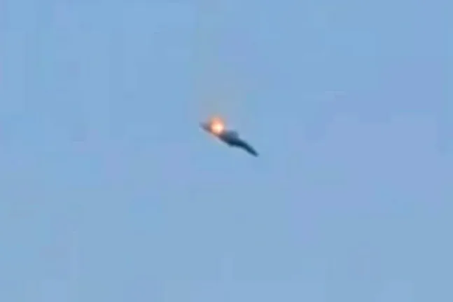 Συντριβή αμερικανικού F-15 στο Κουβέιτ ΒΙΝΤΕΟ