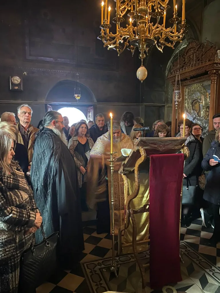 Στην Ιερά Μονή Παναγίας Ομπλού ο Σύλλογος Αρκάδων Πάτρας για τους Δ΄ Χαιρετισμούς ΦΩΤΟ