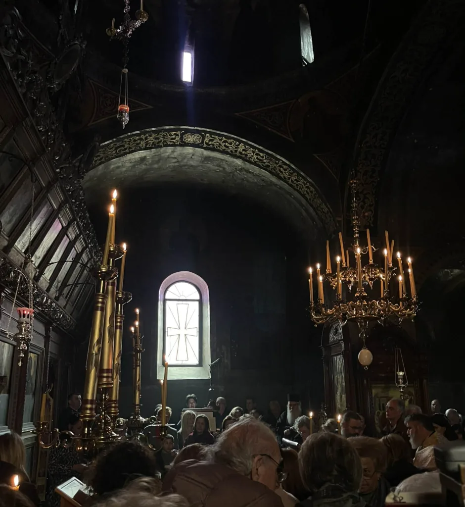 Στην Ιερά Μονή Παναγίας Ομπλού ο Σύλλογος Αρκάδων Πάτρας για τους Δ΄ Χαιρετισμούς ΦΩΤΟ