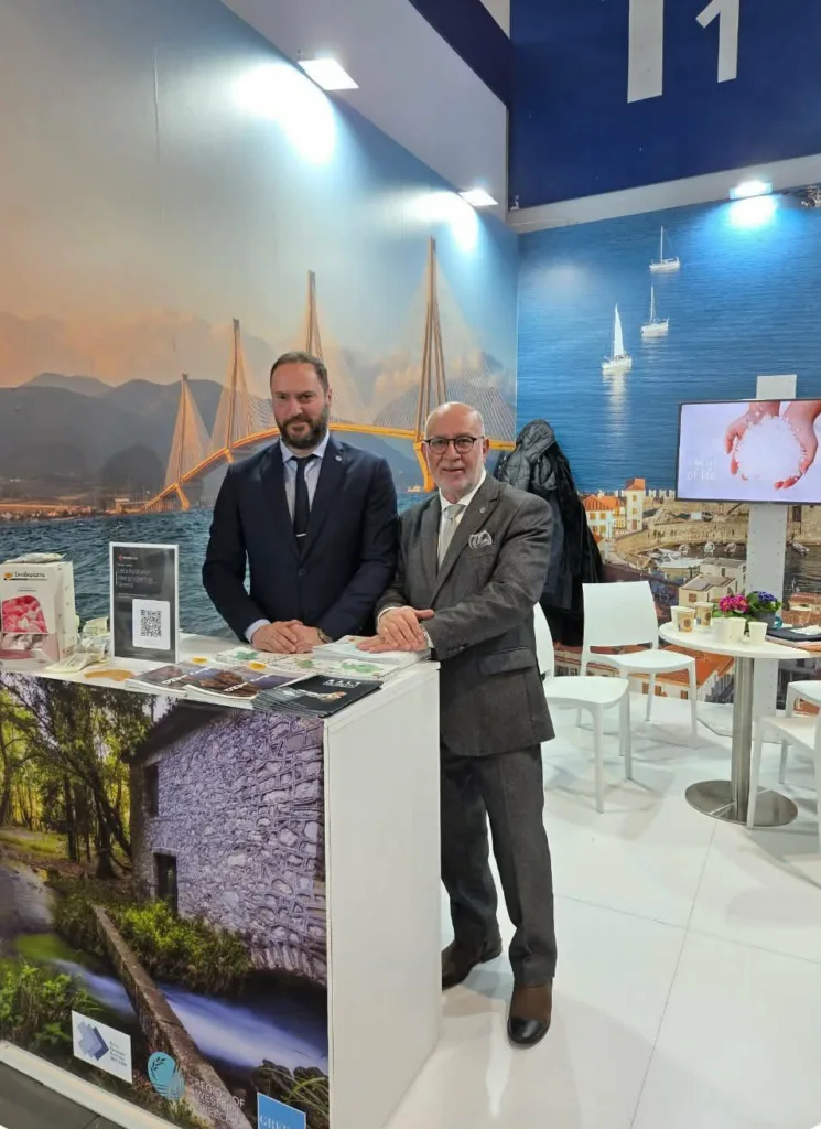 Ισχυρή διεθνής προβολή της Περιφέρειας Δυτικής Ελλάδας-Olympian Land σε κορυφαίες τουριστικές εκθέσεις