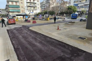 Πάτρα: Ολοκληρώνεται ο ποδηλατοδρόμος στην Κανάρη ΦΩΤΟ