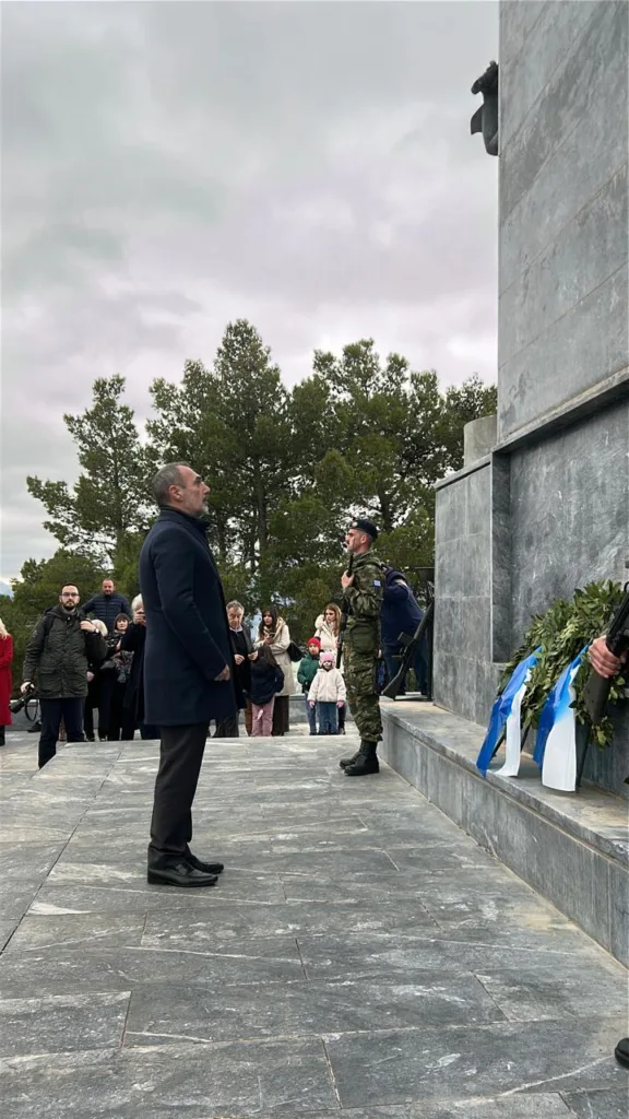 Ανδρέας Κατσανιώτης : «Πίστη ενότητα και ελευθερία οι διαχρονικές αξίες του Έθνους μας»