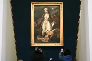 Το Μεσολόγγι συναντά το σύμβολό του: Ο Ντελακρουά έφερε την «Ελλάδα» εκεί όπου γράφτηκε η Ιστορία