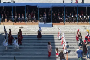 Πάτρα: Με λαμπρότητα η παρέλαση της 25ης Μαρτίου – Δείτε το εντυπωσιακό βίντεο από drone του pelop.gr