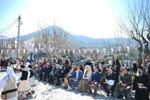 Πάτρα: Γιορτάστηκε η επέτειος της Μάχης του Σαραβαλίου 1822 με αρχιστράτηγο τον Κολοκοτρώνη ΦΩΤΟ