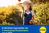 Η Lidl Ελλάς παρουσιάζει τον 5ο Απολογισμό Βιωσιμότητας για το 2024