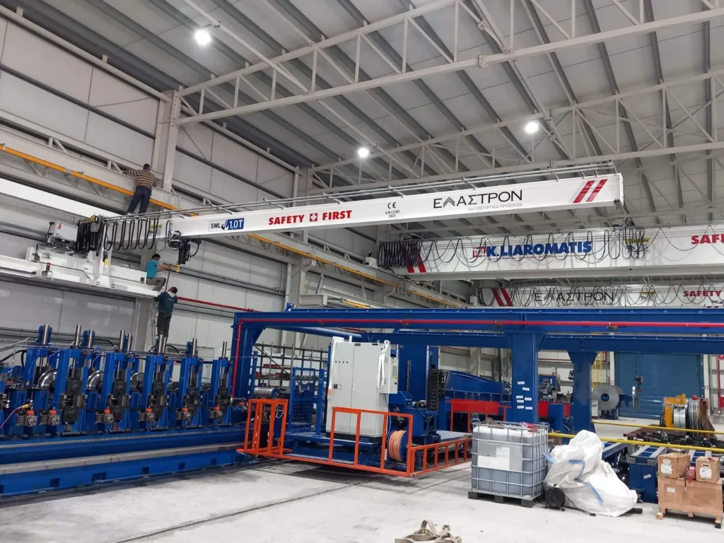 Από τη Βιομηχανική Παραγωγή στη Διαχείριση Υλικών: Πώς οι Γερανογέφυρες Διατηρούν τις Βιομηχανικές Εγκαταστάσεις σε Κίνηση