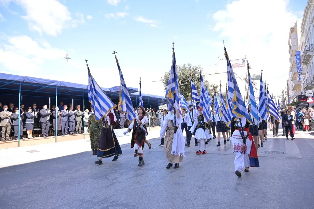 Πάτρα: Η δημοτική αρχή τίμησε την επέτειο της Ελληνικής Επανάστασης