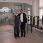 Πάτρα: Τον σπουδαίο γλύπτη Μεμά Καλογηράτο υποδέχθηκε ο Κώστας Πελετίδης