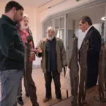 Πάτρα: Τον σπουδαίο γλύπτη Μεμά Καλογηράτο υποδέχθηκε ο Κώστας Πελετίδης