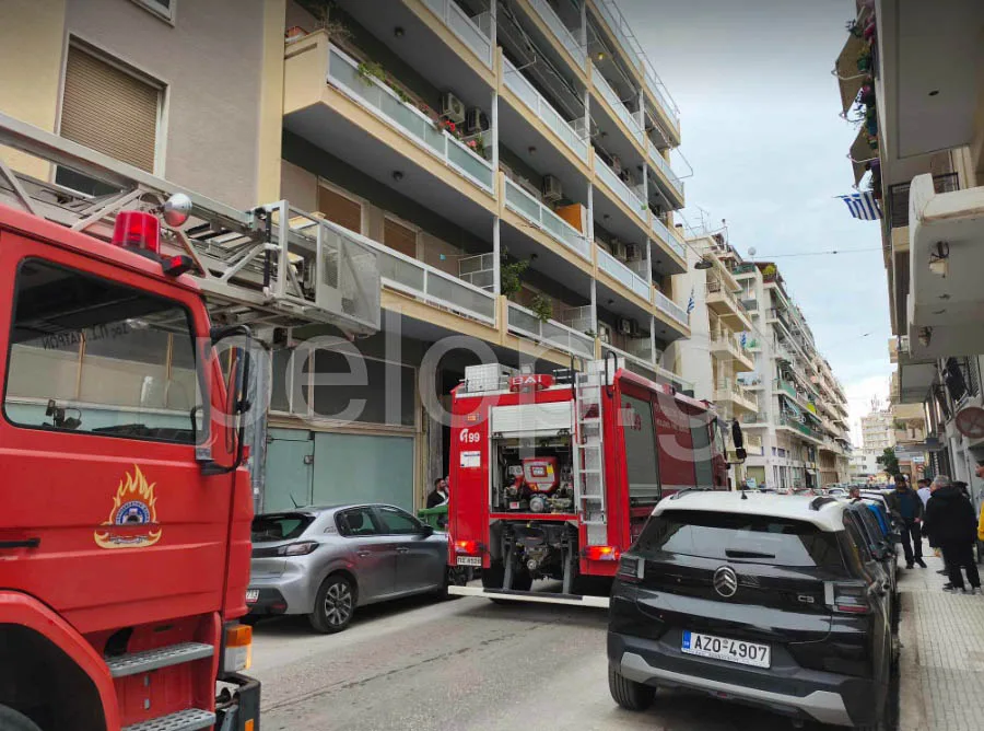 Αναστάτωση στην Πάτρα από καπνούς σε διαμέρισμα – Άμεση επέμβαση της Πυροσβεστικής