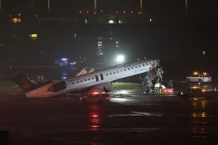 LaGuardia: Ηχητικό καταγράφει τις δραματικές στιγμές μετά τη σύγκρουση αεροσκάφους με πυροσβεστικό