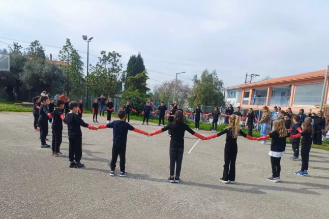 Ηχηρό μήνυμα κατά της σχολικής βίας από το 44ο Δημοτικό Σχολείο Πατρών