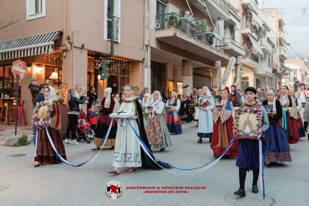 Μνημόσυνη Πομπή για τη Μνήμη των Σφαγιασθέντων Πατρινών του 1821