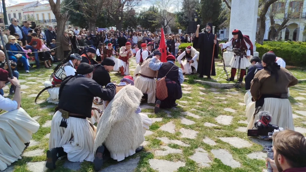 Πάτρα: Αναβίωσε η Ορκωμοσία των Αγωνιστών – «Ο Παλαιών Πατρών Γερμανός μας εμπνέει» ΦΩΤΟ